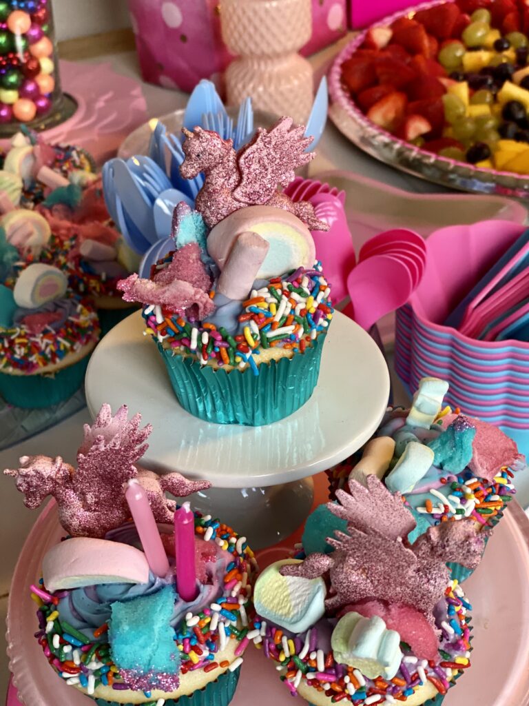 Glitter Pegasus Themed Birthday Party
